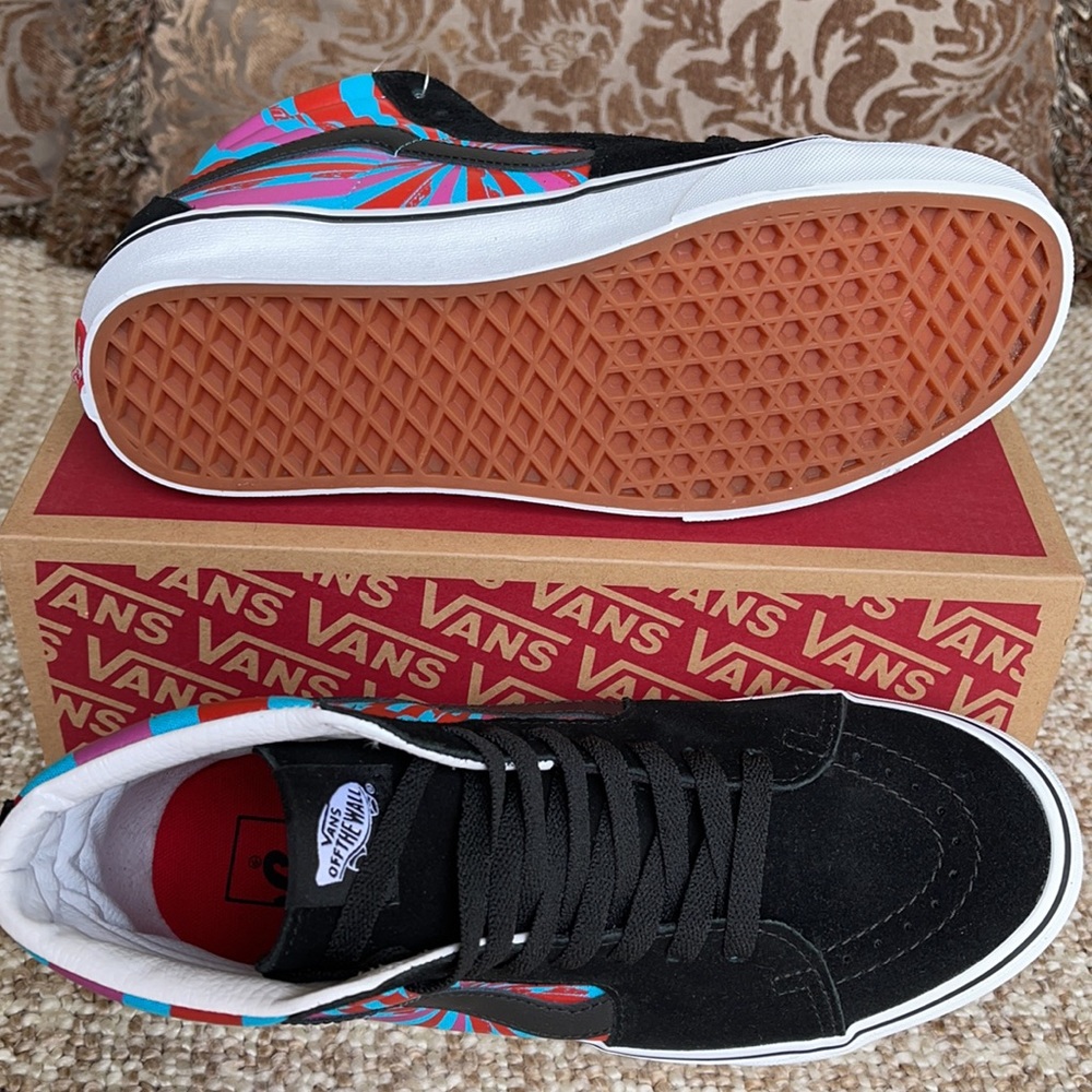 Vans Sk8-Hi Retro Mart Black/True White WMNS - Picture 4 of 16